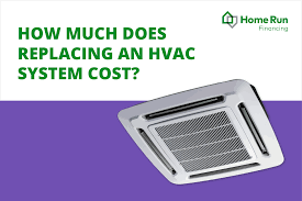 cost to replace an hvac system