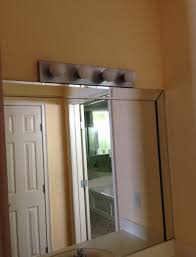 How To Remove Beveled Frame On Mirrors