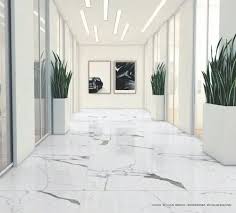 gloss white brown designer floor tile