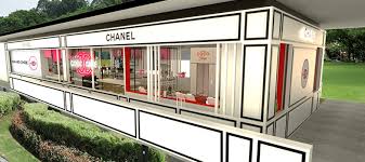 chanel pop up cafe in singapore map