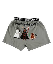 Beware Of The Force Mens Boxer Shorts Lazy One