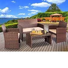 Suncrown Outdoor Furniture 4 Piece