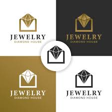 diamond house or jewelry logo