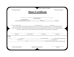 030 Template Ideas Stock Certificate Microsoft Unforgettable