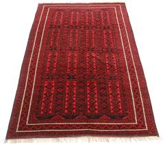 vine turkmen afghan wool rug 9283