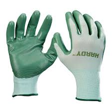 Hardy Nitrile Coated Gardening Gloves Large X Large 3 Pr 64247