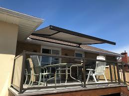What Supports A Retractable Awning If