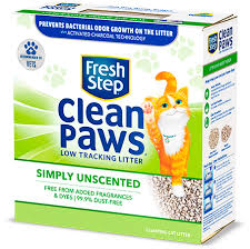 clean paws simply unscented litter