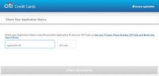citibank credit card status how to