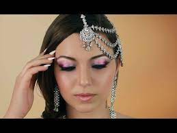 pink indian bridal makeup tutorial