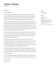 graduate cover letter exle writing