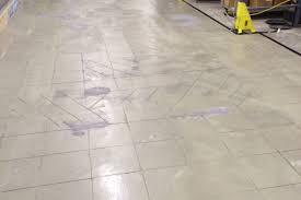 terrazzo floor resin repairs to