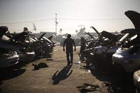 Our los angeles junk car buyers pick it up for free. Slideshow Final Curtain Coming Down On La S Giant Hollywood Junkyard 89 3 Kpcc