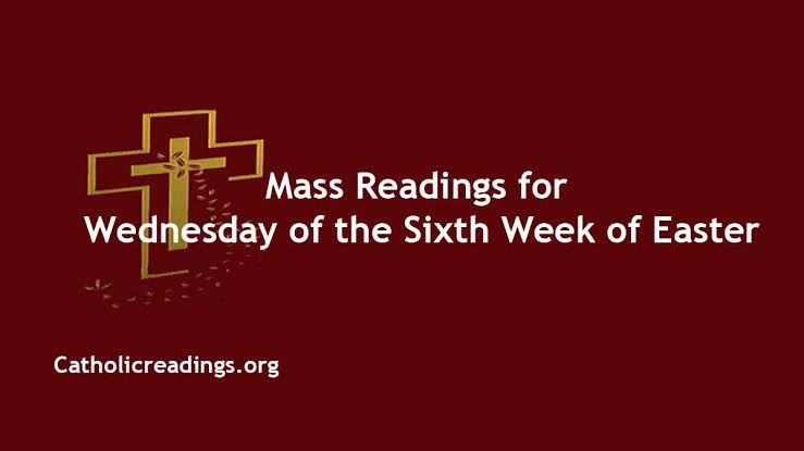 Catholic 12 May 2021 Wednesday Online Daily Mass Reading