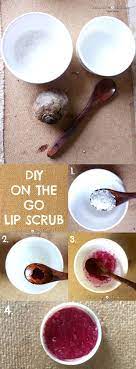 diy easy lip scrubs for dry