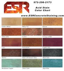 Concrete Acid Stain Colors Itsara Co