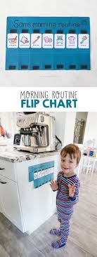 Morning Routine Flip Chart Mama Papa Bubba