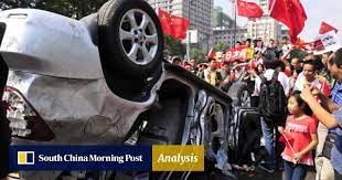 China anti-Japan protest damage may be over US$100m | South China Morning  Post