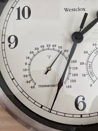 Westclox 49832 Indoor Outdoor Clock