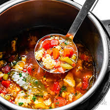 instant pot vegetable soup quick