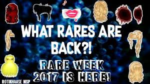 rare week is here msp 2017 you
