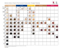 Wella Color Charm Chart Sally S Best Picture Of Chart