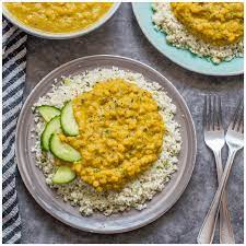 dhal and rice trinidadian inspired