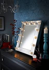 faux leather broadway hollywood mirror