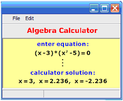 algebra calculator equation