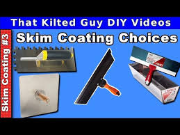 Skim Coating Drywall 3 Tools Compared