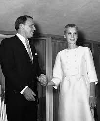 Nancy sinatra, frank sinatra's daughter, calls rumors about her father having a child with mia farrow nonsense. cbsn live. Frank Sinatra Mia Farrow Celebrity Bride Celebrity Wedding Dresses Celebrity Weddings