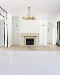 our sleek minimalist living room the