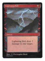 A Masterpiece Lightning Bolt Magictcg