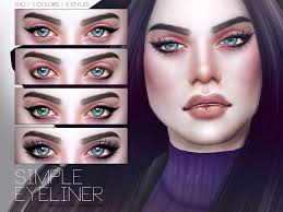 eyeliner s the sims 4 catalog