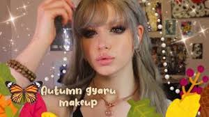 autumn gyaru makeup tutorial you