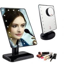 mirror led lighted makeup mirror touch