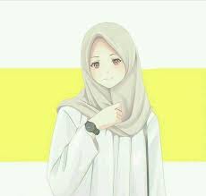 Misalnya di grup whatsapp yang. Gambar Anime Muslimah Cute