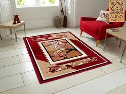 rectangular designer modern rugs size