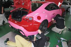 Toyota offers several accessories for the 86 that come with a warranty. Lapps Wraps Toyota 86 In Pink Forcegt Com
