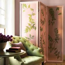 Room divider, gold leaf paper, cardboard, france, 1950s. Eight Room Dividers Perfect For Any Space Martha Stewart