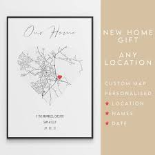 new home gift personalised housewarming