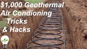 geothermal cooling tricks and hacks