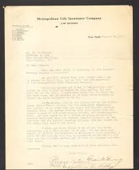 Expand sections by using the arrow icons. 1917 Letter Letterhead Metropolitan Life Insurance Law Division New York Ny Advintage Plus