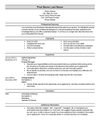 Entry Level Resume Templates To Impress Any Employer Livecareer