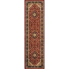 well woven barclay medallion kashan red