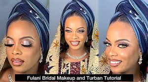 fulani bridal inspired makeup and