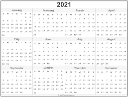 Version for the united states. Free Printable Calendar Templates 2021 Yearly 2021 Year Calendar Free Printable Calendar Monthly