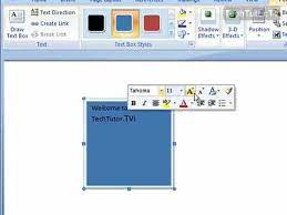 add text to a shape in word 2007 you