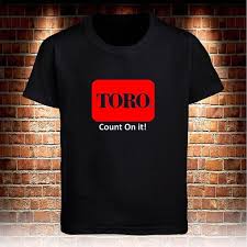 Black T Shirt Toro Mowers Count On It Mens Size S To 3xl 2018 New Brand Mens T Shirt Cotton Short Sleeve Print Humorous Tee Shirts Design And