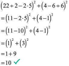 Order Of Operations Practice Problems